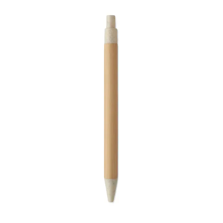 Push button ball pen in bamboo - MO2635 (MOCN#13)